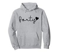 Quarante, 40 Ans, Mignon pour Les Femmes pour Elle, 40e Anniversaire Sweat à Capuche