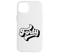 Quarante, 40 Ans pour Les Hommes et Les Femmes 40e Coque pour iPhone 14 Plus