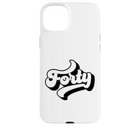 Quarante, 40 Ans pour Les Hommes et Les Femmes 40e Coque pour iPhone 15 Plus