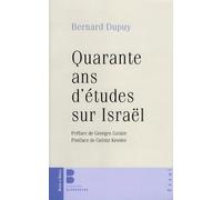 quarante ans d'etudes sur israel (0)