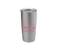 Quarante et fabuleux, 40 ans pour les femmes son 40e Gobelet isotherme en acier inoxydable double paroi