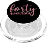 Quarante et Fabuleux, 40 Ans pour Les Femmes Son 40e PopSockets PopGrip pour MagSafe