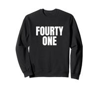 Quarante et Un mème Amusant pour Adolescents Brainrot Gen Z 41 Six Seven Gag Sweatshirt