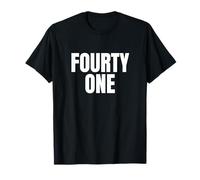 Quarante et Un mème Amusant pour Adolescents Brainrot Gen Z 41 Six Seven Gag T-Shirt