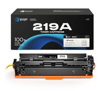 Quark 219A Toner (avec Puce) Compatible avec HP 219A W2190A pour HP Color LaserJet Pro MFP 3302FDWG 3302FDW 3302SDWG 3302SDW 3302FDNG 3302FDN 3302DN 3302DW