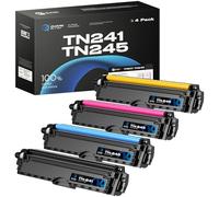 Quark TN241 TN245 Lot de 4 Toners compatibles avec Brother TN-241 TN-245 TN242 TN246 pour Brother MFC-9332CDW MFC-9142CDN DCP-9020CDW DCP-9017CDW HL-3152CDW MFC-9140CDN (4 Pack