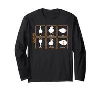 Quarks Particule d'oie Physique Mécanique Quantique Science Nerd Manche Longue