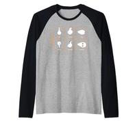 Quarks Particule d'oie Physique Mécanique Quantique Science Nerd Manche Raglan