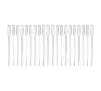 QUARKZMAN 0.5ml Pipettes Goute x 20PCS Pipettes Jetables Œil Huile essentielle Goute Pipettes pour Distribuer Liquide, [Effacer]