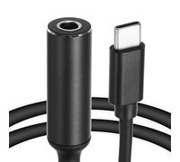 QUARKZMAN 0.6FT USB C Vers DC PD Câble De Charge Rapide, 5.5mmx1.7mm 65W/5V/9V/20V Câble D'Alimentation DC, Entrée Type C 3.25A Adaptateur Jack Pour Router, Camera, TV Box, Desk Lamp(Black)
