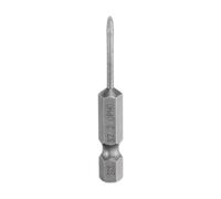 QUARKZMAN #0 Embout de Tournevis Cruciforme Phillips Ph0 Tige Hexagonale de 1/4" Longueur de 50mm en Acier S2 Magnétique À Tête Cruciforme pour Perceuse Électrique Tige de 2mm