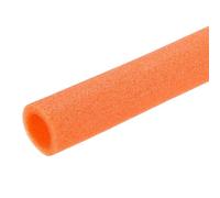 QUARKZMAN 1-1/9" ID Tuyau D'Isolation En Mousse, Manchon En Mousse Pour Tuyaux 1.77" OD Enroulement Barre De Tuyauterie 3.3FT Long - Isolation Thermique Pour Poignée Eau Chaude, Orange