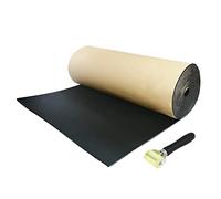 QUARKZMAN 1㎡ 10mm Tapis Isolation Phonique Voiture Isolant Thermique Capot Moteur Mousse Isolante 200cmx50cmx10mm avec Outils d'installation