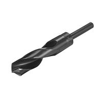 QUARKZMAN 1/2" Tige 24mm Perceuse Mèche x 1 Pièce Haute Vitesse Acier 9341 Réduction Forets Queue Hélicoïdale pour Industrie Accueil Aluminium Metal, [Nitride Enduit, Noir]