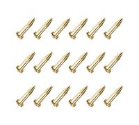 QUARKZMAN 1.2x6mm Mince Clous x 200pcs Hand-Made Hardware Attaches Mini Clous DIY Décoratif Boîtes en bois Noir