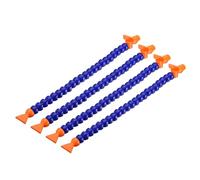 QUARKZMAN 1/4" Filetage Flexible Eau Huile Liquide Pipe Tuyau 30mm Plastique Réglable Plat Buse Re-froidissement Tuyau Interrupteur Tour CNC Eau Re-froidissement Système 4 pcs