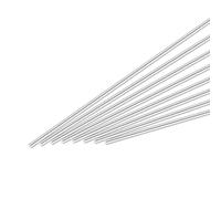 QUARKZMAN 1/8 Pouce x 9,8 Pouces 304 Tiges Rondes en Acier Inoxydable Massif Barres Métalliques pour Tour à Métaux pour Bricolage 8 Pièces