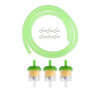 QUARKZMAN 1 Ensemble De Colliers De Serrage De Tuyau De Carburant Pour Moto Avec Filtres À Carburant Pour Crf50 70 90 150Cc Atv Moped Scooter Dirt Bike Vert