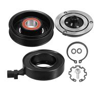 QUARKZMAN 1 Ensemble Kit D'Embrayage De Compresseur De Climatisation Avec Poulie Et Bobine Pour Jeep Liberty 6 Cylindres