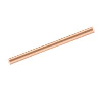 QUARKZMAN 1 Pack Tige Ronde En Cuivre naturel 12mm/0.47 Pouce Diamètre 204mm/8.03 Pouce Longueur Tige En Cuivre Plein Barre Pour Tournage DIY Artisanat Métallique Loisirs Travail Du Métal