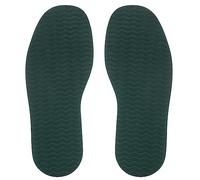 QUARKZMAN 1 Paire Chaussure Caoutchouc Complet Semelle Réparation 4mm Épaisseur Remplacement Bas Antidérapant pour Cuir Chaussures, Vert