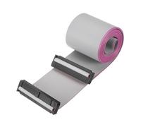 QUARKZMAN 1 Pc Connecteur IDC Câble Plat Ruban, 40 Broches Pas 2.54mm Longueur 1.5m FC Vers FC Double Connecteur Femelle Câble Plat Ruban Fil Pour Électronique Industrielle, Gris