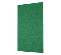 QUARKZMAN 1 Pcs Feuille Acrylique Pailletée Verte 1/8" D'Épaisseur 12" x 8" PMMA Plastique Fluorescent Extrudé Translucide Pour DIY Artisanat Découpe Laser & Gravure