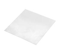 QUARKZMAN 1 Pcs Feuilles De Zinc, 99.9% Haute Pureté Plaque De Zinc 0.02"x5.5"x5.5"(0.5x140x140mm) Feuille De Zinc Métallique Bande Anode De Zinc Pour Science Lab Industrie DIY Artisanat