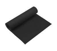 QUARKZMAN 1 Rouleau De Feuilles De Mousse Noire, 79" x 13" x 3/32" Rouleau De Mousse EVA Haute Densité Feuille pour Cosplay Bricolage Protection De Meubles Isolation Joint D'étanchéité
