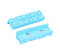 QUARKZMAN 1 Set De Mâchoires D'serre-joint 4" En Couhou Magnétique Mâchoires Soupes Standard Anti-Rayur Couvetures D'serre-joint Outils Pour DIY Fabiction Tvail Du Bois Serrage PlombereBleu