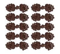 QUARKZMAN 10 Ensemble de Boutons de Fermeture Chinois Chinese Knots Frog Buttons pour Bricolage, Café