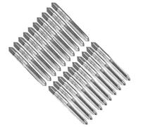 QUARKZMAN 10 Ensembles Tarauds à Main, M6 x 1 2B Taraud Métrique Ébaucheur et Intermédiaire à droit en Acier à Outils Allié 22CrSi, Tarauds et filières Durables pour Outil Taraudage Vis
