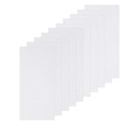 QUARKZMAN 10 Feuilles Autocollants de Lettres et Chiffres Blancs en Vinyle pour Ongles, Imperméables, en Résine 3D, Auto-Adhésifs pour Décoration de Scrapbooking