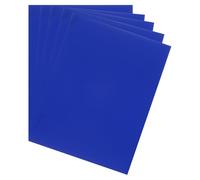 QUARKZMAN 10 Feuilles Carton Miroir, 11,7" X 8" Papier Cartonné Métallisé, 250gsm Feuilles Réfléchissantes Carton Métallisé Pour Emballage Cadeau, Artisanat Carte Diy, Bleu