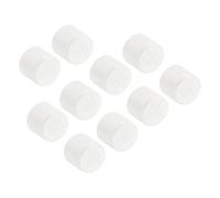 QUARKZMAN 10 Paquet Tuyau en PVC Bouchon - Tuyau eau Bouchon Insertion Connecteurs Raccords, Rond Glissement Douille, Appliquer à Extérieur/Jardin (20mm DI)