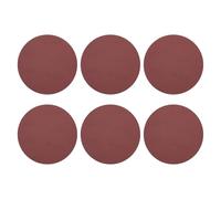 QUARKZMAN 10 Pcs 200mm 8 Pouce Disque de Ponçage 400 Grit Papier de Verre à Crochets et Boucles pour Travail du Bois Automobile Métal