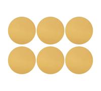 QUARKZMAN 10 Pcs 200mm 8 Pouce Disques de Ponçage 220 Grit Papier de Verre à Crochets et Boucles Pads pour Ponçage Orbital Aléatoire pour Travail du Bois Automobile Métal, Or