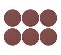 QUARKZMAN 10 Pcs 200mm 8 Pouce Disques de Ponçage 80 Grit Papier Abrasif à Crochets et Boucles Pads pour Ponçage Orbital Aléatoire pour Woodworking Automotive Metal