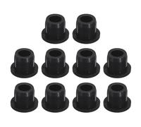 QUARKZMAN 10 Pcs Bouchon de Trou Cache Trou Noir, pour Trou de 12mm / 0.47" Bouchon en Caoutchouc Étanche
