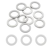 QUARKZMAN 10 Pcs M18 304 Rondelles Plates Acier Inoxydable Espaceurs Plats Pour Vis, Boulons, Plomberie, Automobile, Bricolage, Appareils Électriques 19mm DI 28mm 2mm Épais