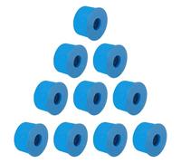 QUARKZMAN 10 Pcs Raccord Réducteur PVC DWV 1-1/2" x 3/4" (Embout x Embout) Coupleur Fileté Raccord Réducteur PVC Pour Connexion De Tuyaux Plomberie D'Égout Domestique, Bleu