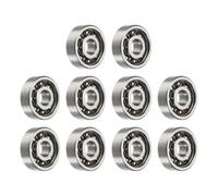 QUARKZMAN 10 Pcs Roulements Pour Fingertip Spinner, 5x16x5mm Roulements Pour Finger Spin Roulements Pour Fingertip Pour Fidget Toys, Skateboards, Yo-Yo, Accessoires Pour Nail Art