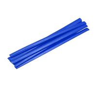 QUARKZMAN 10 Pcs Tiges De Soudage Plastique Bleues 9.5mm x 200mm HDPE Bande Plate De Soudage Plastique Pour Réparation Réservoirs D'Eau Palettes Chariots Poubelles Auges(0.4inch x 8inch)