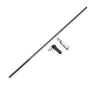 QUARKZMAN 10 Pièces 2mm/M2 Levier Direction Lien Tige Bille Tête Fin avec 5 Jeu M2 x 28 mm Inox Acier Fileté Tige et Métal Chape