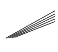 QUARKZMAN 10 Pièces Barre en Fibre de Carbone, 1.5mm x 100mm Tige de Carbone pour avion RC, Bricolage, Cerf-Volant, Tube d'Aile de Quadricoptère, Réparation de Bras