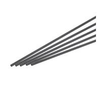 QUARKZMAN 10 Pièces Barre en Fibre de Carbone, 2mm x 100mm Tige de Carbone pour avion RC, Bricolage, Cerf-Volant, Tube d'Aile de Quadricoptère, Réparation de Bras