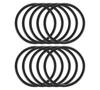 QUARKZMAN 10 Pièces Courroie Extensible pour Moteur de Machine à Coudre Universel 236mm/9,3" de Périmètre, 5mm d'Épaisseur de Courroie pour Réparation de Joint de Moteur de Machine à Coudre