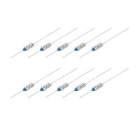 QUARKZMAN 10 pièces Fusible Thermique de Température en Métal RY192 192 °C 377.6 °F 15A 250V Fusible Thermique de Coupure pour Moteur Transformateur Appareil Électrique Industriel Domestique