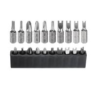 QUARKZMAN 10 pièces jeu d'embouts tournevis U/Y/triangle U1.7-U 2.6 TA23-TA30 Y3-Y6 acier S2 queue hexagonale 1/4" magnétiques pour perceuse avec porte-embouts