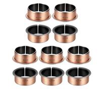 QUARKZMAN 10 Pièces Roulement à Douille à Collier 40mm, Collier 53mm